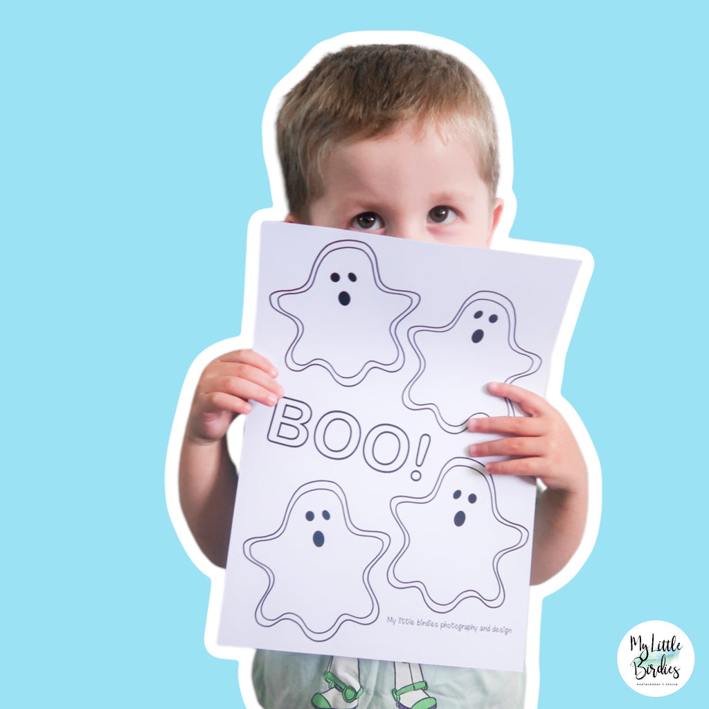 BOO! Happy Halloween Bundle - Sunday Moon Creative