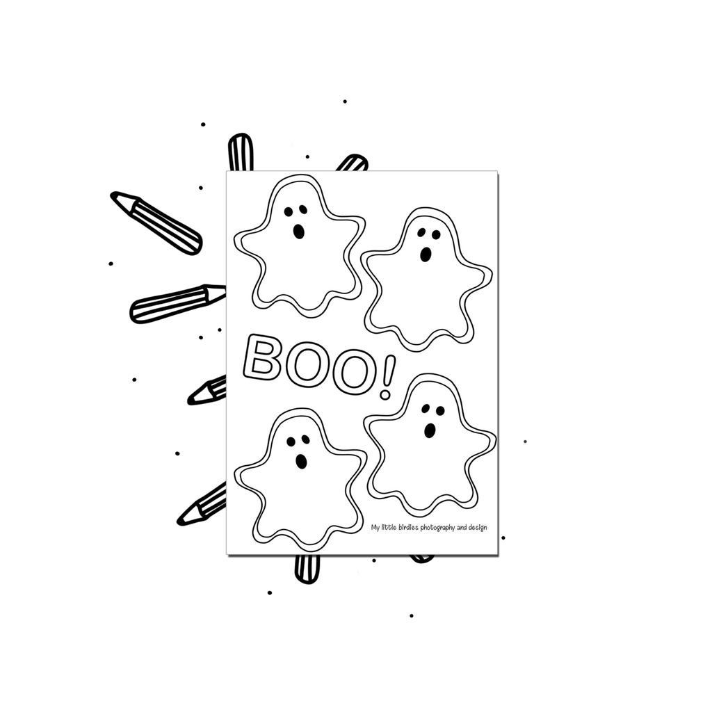 BOO! Happy Halloween Bundle - Sunday Moon Creative